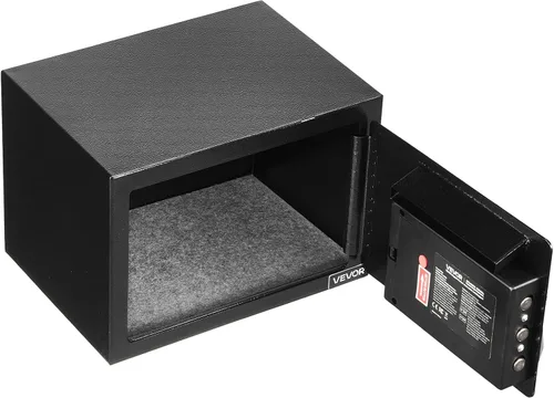 Miniatura 9 de VEVOR Caja Fuerte de Depósito de 0.6 Pies Cúbicos, Caja Fuerte de Ranura de Depósito con Contraseña y Perilla Giratoria, Caja de Depósito