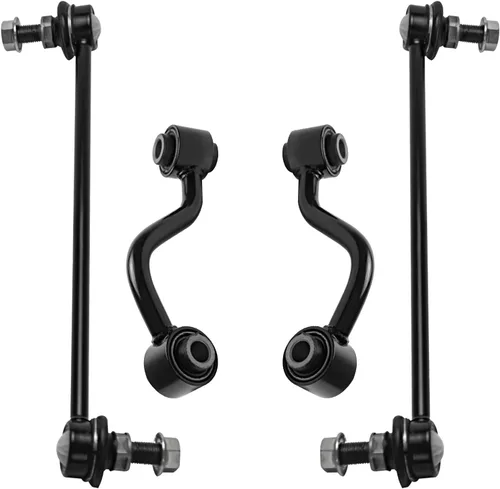 Miniatura 61 de Detroit Axle - 4 barras estabilizadoras AWD para Chrysler 300 2005-2019 Dodge Charger 2005-2008 2005-2008 Magnum Stabilizer Enlaces de extremo