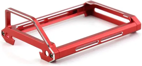 kingsea Marco protector de transmisor de metal, accesorios de receptor de transmisor de automóvil a control remoto, piezas de actualización Rojo