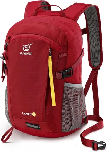 Miniatura 15 de SKYSPER Mochila pequeña para senderismo, 20L, mochila ligera de viaje para senderismo y día a día para mujeres y hombres Lantc20-celadongreen