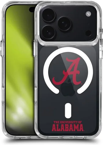Miniatura 397 de Head Case Designs Funda de gel suave con licencia oficial de la Universidad de Alabama UA Collage compatible con Apple iPhone 13 Pro Max