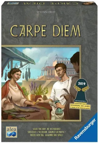 Ravensburger Juego de mesa de estrategia Carpe Diem para mayores de 10 años - Nominado a Kennerspiel Des Jahres 2019
