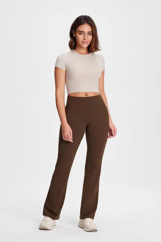 Miniatura 24 de Yogipace - Pantalones de yoga con bolsillos laterales para mujer, de 25/27/29/31/33/35/37 pulgadas, para descansar y para entrenamiento