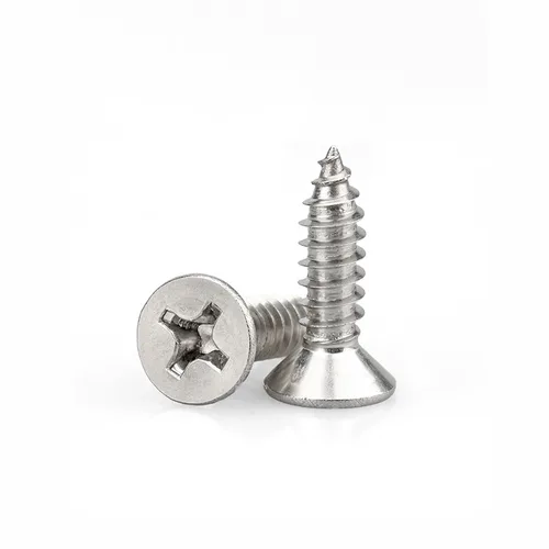 Miniatura 14 de Kit de tornillo y anclaje de madera #4 (420 piezas) – Tornillos autorroscantes Phillips de cabeza plana de acero inoxidable 304 para muebles