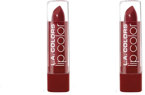 Miniatura 32 de L.A. COLORS Color de labios rico en humedad, rojo baya CML530