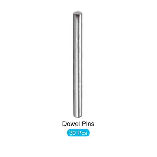 Miniatura 5 de METALLIXITY Pasador de pasador (0.09 x 0.98 pulgadas), 30 unidades, clavijas de soporte de estante de acero inoxidable 304, elementos de sujeción