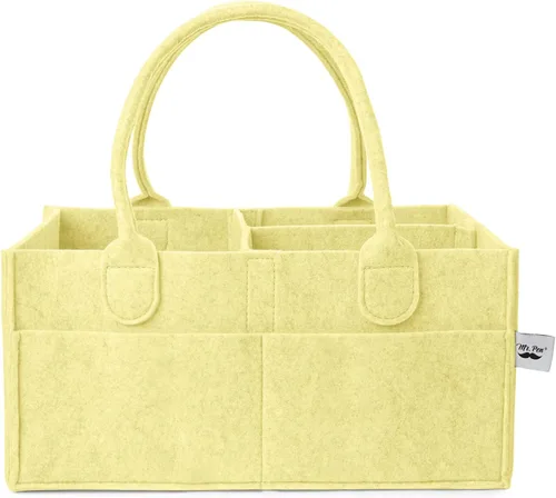 Miniatura 25 de Mr. Pen- Organizador de pañales para bebé, beige, mediano Contenedor de almacenamiento de guardería y organizador de coche para pañales