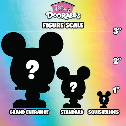 Miniatura 3 de Disney Doorables NUEVA Entrada Principal juego de 2 figuras coleccionables de Mickey Mouse de 3 pulgadas, juguetes oficialmente licenciados