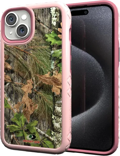 Miniatura 42 de cellhelmet Mossy Oak Agua Yellowfin Funda de doble capa en gris diseñada para iPhone 13 Mini a prueba de golpes y caídas, duradera, como se ve