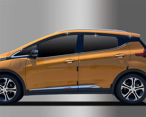 Miniatura 4 de AUTOCLOVER - Juego de 8 protectores de lluvia con cinta adhesiva para Chevrolet Bolt Ev 2017 2018 2019 2020 2021 2022 2023 / deflectores de ventana