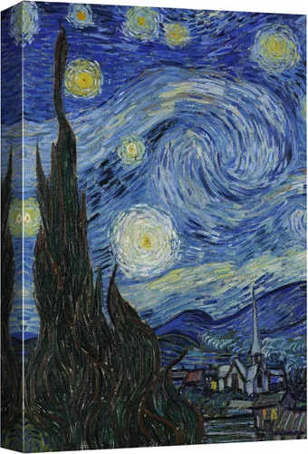 Miniatura 30 de Lienzo decorativo para pared, diseño de Van Gogh 32. Lirios y rosas