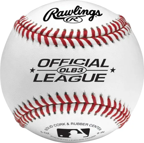 Miniatura 2 de Rawlings Pelotas de béisbol para uso recreativo de la liga oficial Para jóvenes Bolsa de 12 OLB3BAG12 12