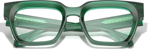 Miniatura 5 de VISOONE Gafas de bloqueo de luz azul con marco cuadrado grande y grueso para mujeres y hombres, de gran