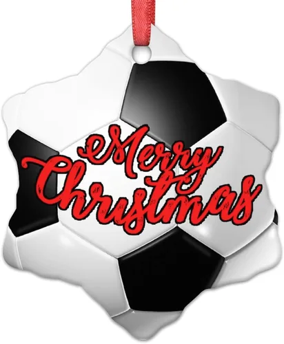 Miniatura 13 de Adornos de pelota de tenis para árboles de Navidad, adornos deportivos de Navidad personalizados 2022, adornos colgantes conmemorativos de Navidad