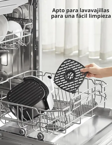 Miniatura 5 de COMFEE' Freidora de aire compacta de 2.1 cuartos de galón con 12 opciones de menú, temporizador ajustable y control de temperatura de 180-400 grados