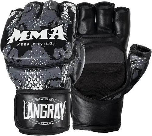 Miniatura 7 de Punch Bag Training Gloves, LangRay MMA Grappling Gloves for Sparring Martial Arts Boxing Training for Adults and Kids