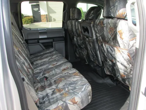 Miniatura 2 de Durafit Fundas de Asientos Hechas a Medida, FD81 DS1 C 2016-2025 F250/F550 Camuflaje Endura y para Ford F150 Super Crew 2015-2019 Asientos