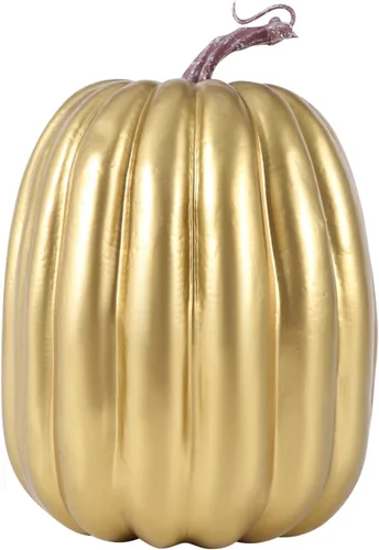 Miniatura 16 de woshilaocai Calabaza artificial de espuma de 8 pulgadas, decoración de otoño, calabazas artificiales para cosecha, temporada de otoño, mesa festiva