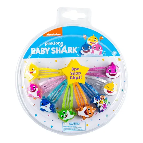 Miniatura 14 de LUV HER Clips de pelo Barbie para niñas, clips de presión, paquete de 8, multicolor, para edades 3+