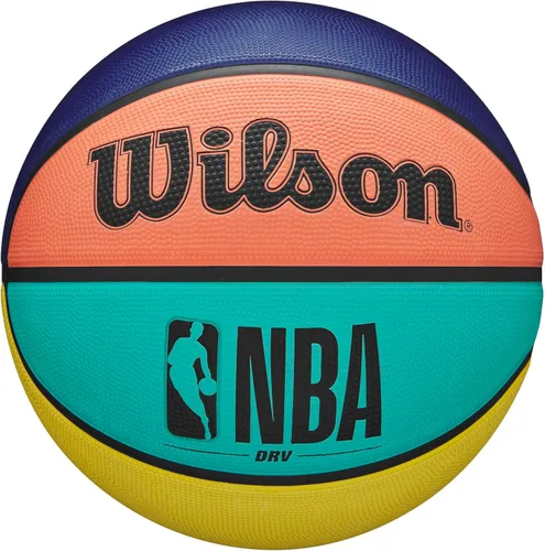Miniatura 17 de Wilson NBA DRV Plus Dazzle Camo Balón de Baloncesto para Exteriores - Beige/Azul, Talla 7-29.5" Dazzle Camo Beige/Azul