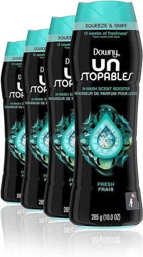Miniatura 46 de Downy Unstopables - Perlas potenciadoras de aroma para lavar la ropa, frescas, 18.2 onzas