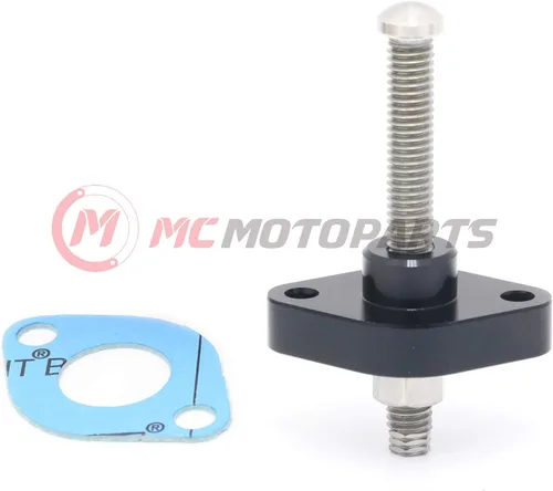 Miniatura 2 de MC MOTOPARTS CNC ajustable HP Manual Cam cadena tensor para Yamaha WR450F + WR250F + FZS1000 Fazer + YZF R1 + YZ250FX, Negro