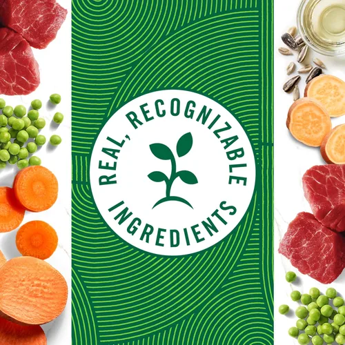 Miniatura 9 de Nutro Natural Choice - Alimento enlatado prémium para perros, comida húmeda para perros adultos, receta de carne de res, latas de 12.5 onzas