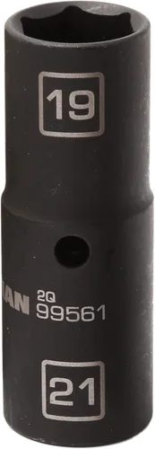 Miniatura 5 de STEELMAN 99563 1/2-Inch Drive 6-Point Impact Flip Socket, 7/8 pulgadas x 15/16 pulgadas