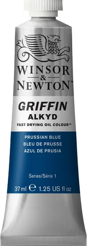 Miniatura 12 de Winsor & Newton Griffin Alkyd - Pintura al óleo de secado rápido, tubo de 1.25 onzas líquidas, Siena quemada