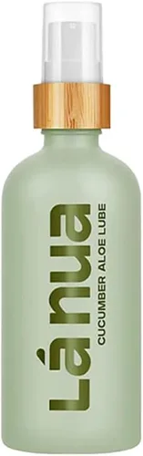 La Nua Lubricante comestible a base de agua con aloe de pepino, ingredientes limpios, eficaces, delicioso, duradero, seguro para juguetes, no