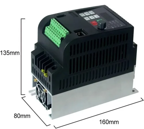 Miniatura 3 de Convertidor de unidad de frecuencia variable Monofásico 220V entrada y salida monofásica Frecuencia VFD AT2 0.45KW/0.75KW/1.5KW/2.2KW/3KW/4KW