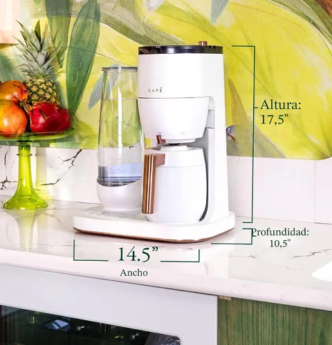 Miniatura 4 de Cafetera de goteo especializada Café, opción de molido y preparación, jarra térmica de 10 tazas, tecnología habilitada para WiFi, esenciales