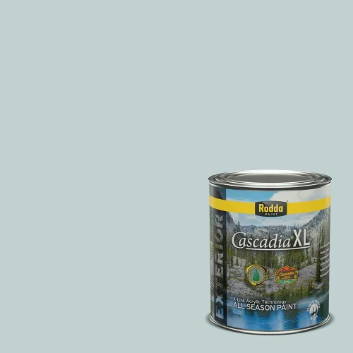 Miniatura 20 de Rodda Paint CASCADIA XL Pintura e imprimación satinada exterior en uno, cuarto de galón, Acapulco Dive