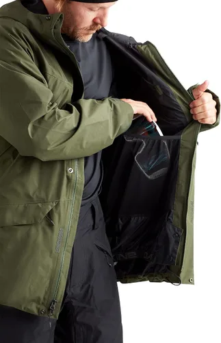 Miniatura 4 de Dakine Chaqueta de invierno Barrier Gore-Tex de 2 capas para esquí y snowboard para hombre