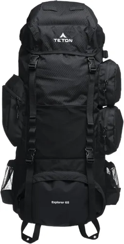 Miniatura 16 de TETON Sports Explorer - Mochila con marco interno completo, equipo de viaje ajustable para mochileros, cubierta impermeable para moscas de lluvia