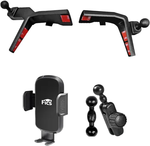 Miniatura 11 de FICS Soporte de teléfono de coche para Kia Sportage 2023 2024 2025 con clúster digital de 12.3 pulgadas, montaje personalizado para integración sin