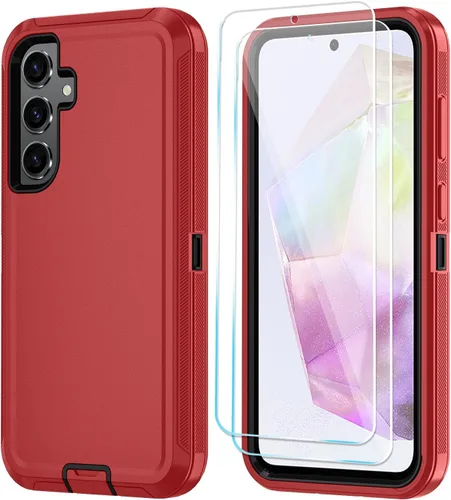 Miniatura 12 de ONOLA Funda compatible con Samsung Galaxy S24 Ultra con protector de pantalla HD, resistente a los golpes y a las caídas, funda de 3 capas
