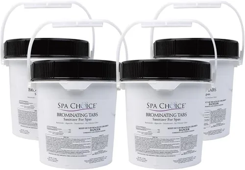 Miniatura 5 de SpaChoice Pestañas de bromación prémium de 1.5 libras para spas, tabletas de bromo para bañera de hidromasaje, fabricado en Estados Unidos