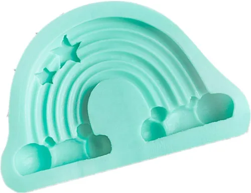 Miniatura 21 de Molde de fondant para bricolaje, flores, cola de sirena, hojas, lindo molde de silicona para pastel de caramelo de chocolate, vela de arcilla hecha