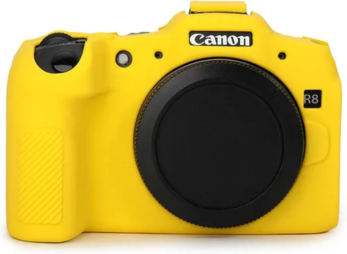 Miniatura 11 de Rieibi Funda protectora de silicona suave para cámara Canon EOS R8 EOSR8, funda ligera para cámara EOS R8 - Verde