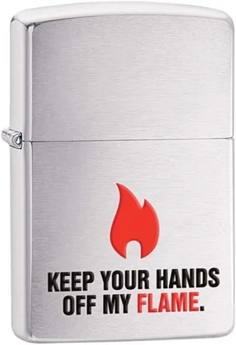 Miniatura 12 de Encendedores de llama Zippo plateado