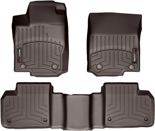 Miniatura 9 de WeatherTech Revestimientos de Piso de Ajuste Personalizado para Mercedes GL 63 AMG, GLE 450 AMG, AMG GL 63-1ª y 2ª Fila (44401-1-2), Negro