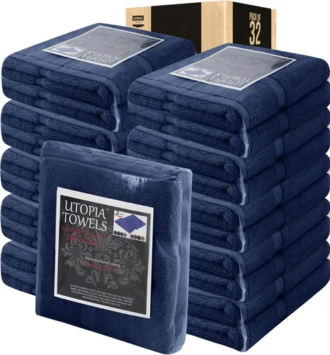 Miniatura 22 de Utopia Towels Alfombra de algodón con banda, tapetes de baño, no es una alfombra de baño, 21 por 34 pulgadas / 53.34 x 86.36 cm, 100% algodón hilado