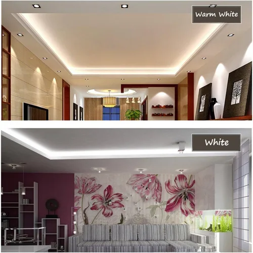 Miniatura 9 de Tira de luz LED de color blanco, AC 110-120V Flexible/Resistente al agua/Función de múltiples modos/Regulable SMD5050 Tira de luces LED de neón