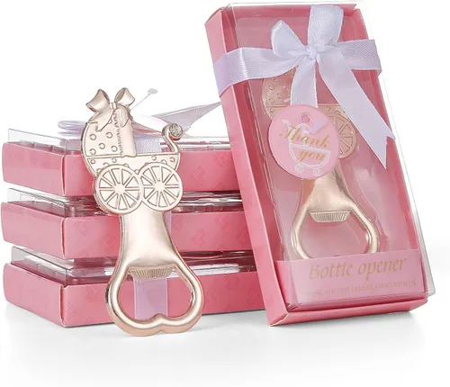 Miniatura 9 de Paquete de 30 abridores de botellas para bebés recién nacidos, regalos de regreso para fiestas de baby shower, regalos de regreso para invitados