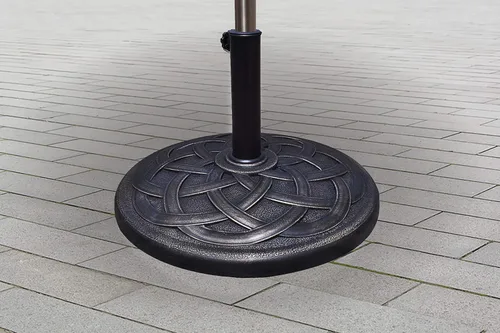Miniatura 13 de BACKYARD EXPRESSIONS PATIO · HOME · GARDEN 911554 Base para sombrilla de 21 libras, bronce