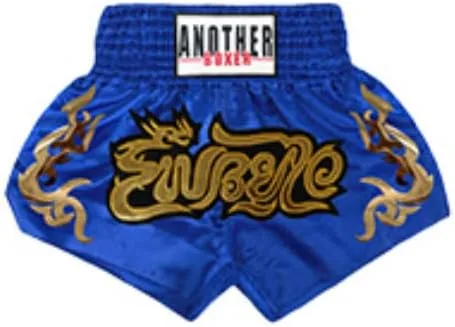 OYSTERBOY Pantalones cortos clásicos de Muay Thai para hombres y mujeres, boxeo, kickboxing, artes marciales mixtas, ropa de lucha BJJ,