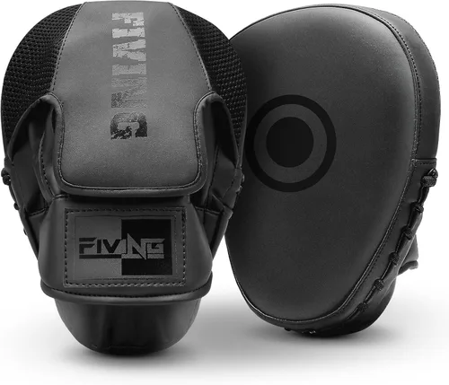 Miniatura 8 de Almohadillas de boxeo para hombres, mujeres y niños, manoplas de cuero para artes marciales, entrenamiento de boxeo, manoplas curvadas para karate