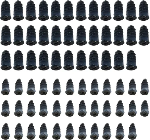 New 70 Pcs Screw in Tire Plugs, Repair Screws, Tire Repair Rubber Nail Kit, Screw Plug Repair Kit for Car, Motorcycle, Truck, Tractor Tires Puncture