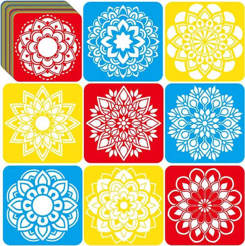 Miniatura 17 de 36 plantillas de dibujo de animales para niños de 8 pulgadas, plantillas de tiza para acera, pintura grande, lavable, reutilizable, animales